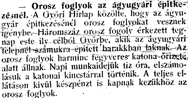 Győri Hírlap, 1915. június 1.